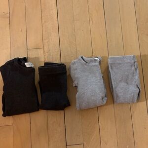 Zara Baby Unisex 6-9 Month 2-Pack Cotton Waffle Matching Sets